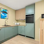 公寓 Scandinavian Design In Authentic Nordnes 卑爾根