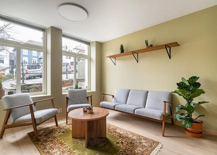 Scandinavian Design In Authentic Nordnes Apartment *